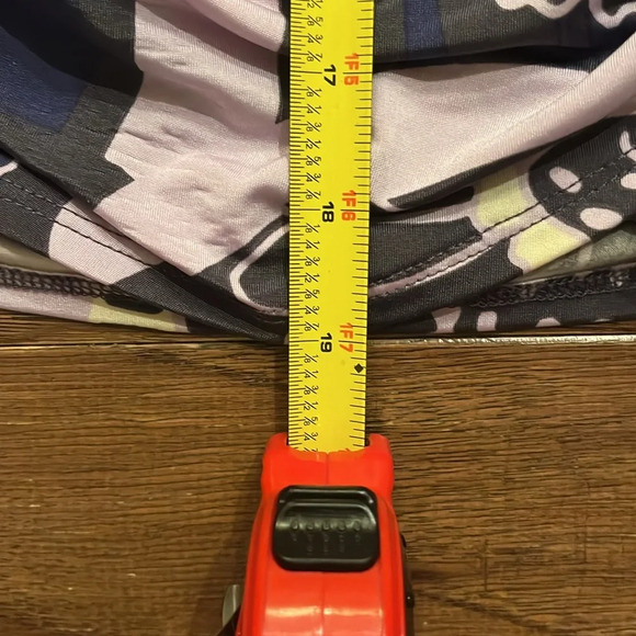 Free People She’s Something Else Retro  Mini Skirt Plum Combo Size M - Picture 9 of 10